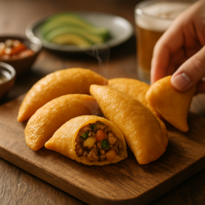 Bogotá Eats & Drinks: Empanadas Füllung und Zubereitung erklärt